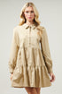 Rochester Button Down Babydoll Dress