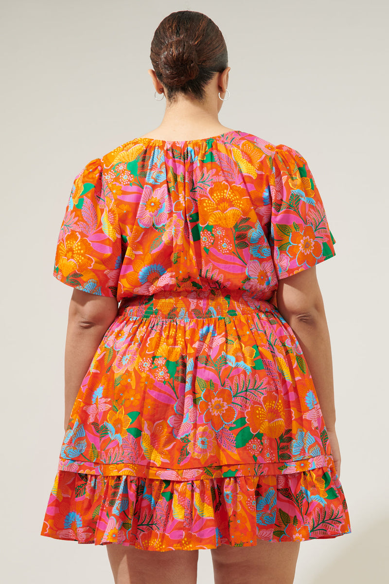 Idalia Floral Midi Dress