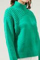 Fresia Textured Turtleneck Sweater