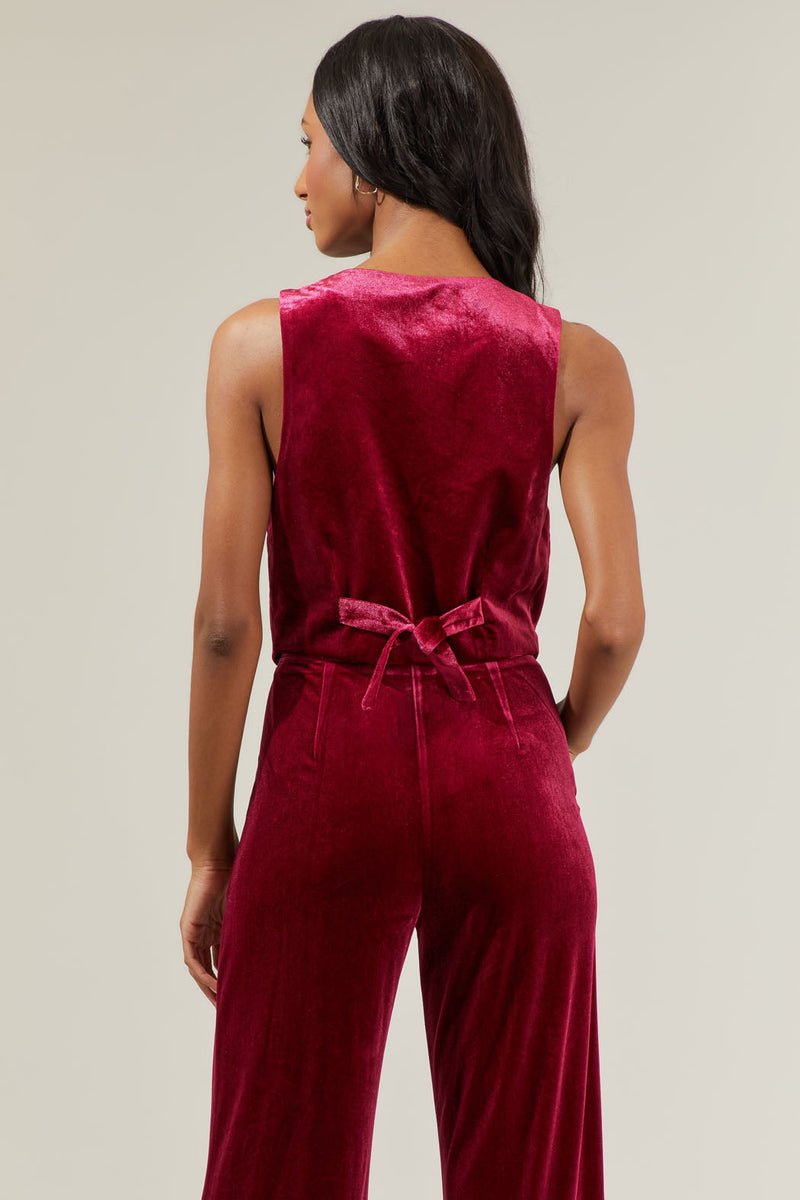 Honey Button Up Vest main image 0