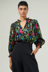 Madeline Groover Split Neck Blouse