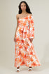 Nerola Floral One Shoulder Maxi Dress