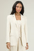 Candida Fitted Notch Lapel Blazer