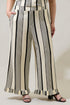 Devra Club Stripe Pants Curve