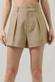 Marbles Striped Chelsea Pleated Shorts
