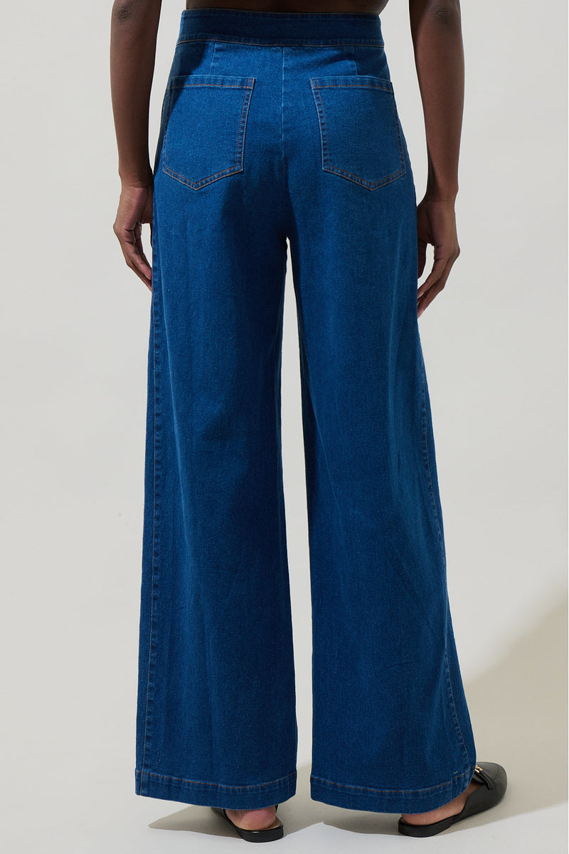 Jamie Denim Emi Wide Leg Pants – Sugarlips