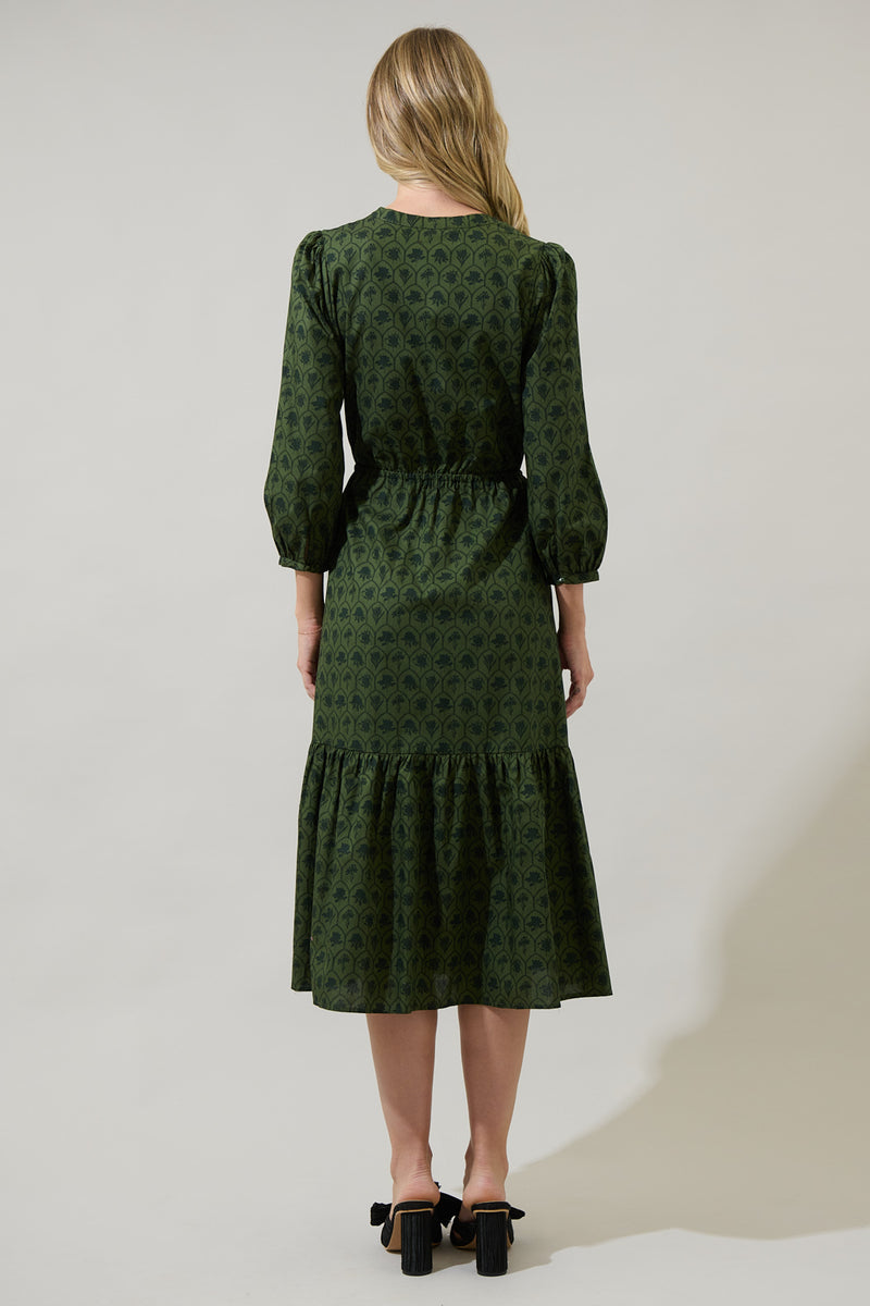 Zinnia Midi Dress