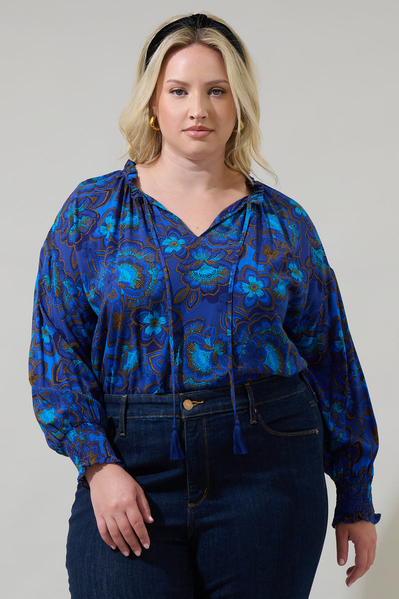 flower cotton peplum blouseを使った身長別コーデ♡ – muguet