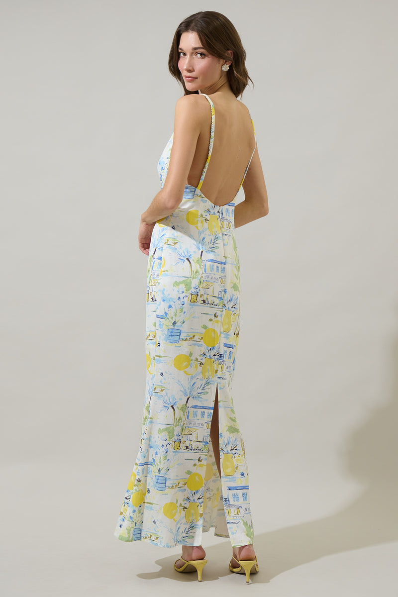 amalfi maxi slip dress Bardot Amalfi Midi Slip Dress