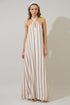 Emerly Striped Sabria Maxi Dress