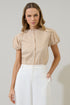 Dream State Avy Button Down Top