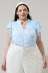 Aubry Butterfly Cindi Ruffle Top Curve