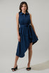 Lacie Asymmetrical Midi Dress