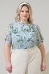 Serenade Bloom Rayna Bow Blouse Curve