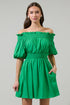 Sairy Ruffle Off the Shoulder Mini Dress