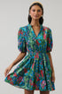 Devin Floral Marissa Mini Poplin Dress