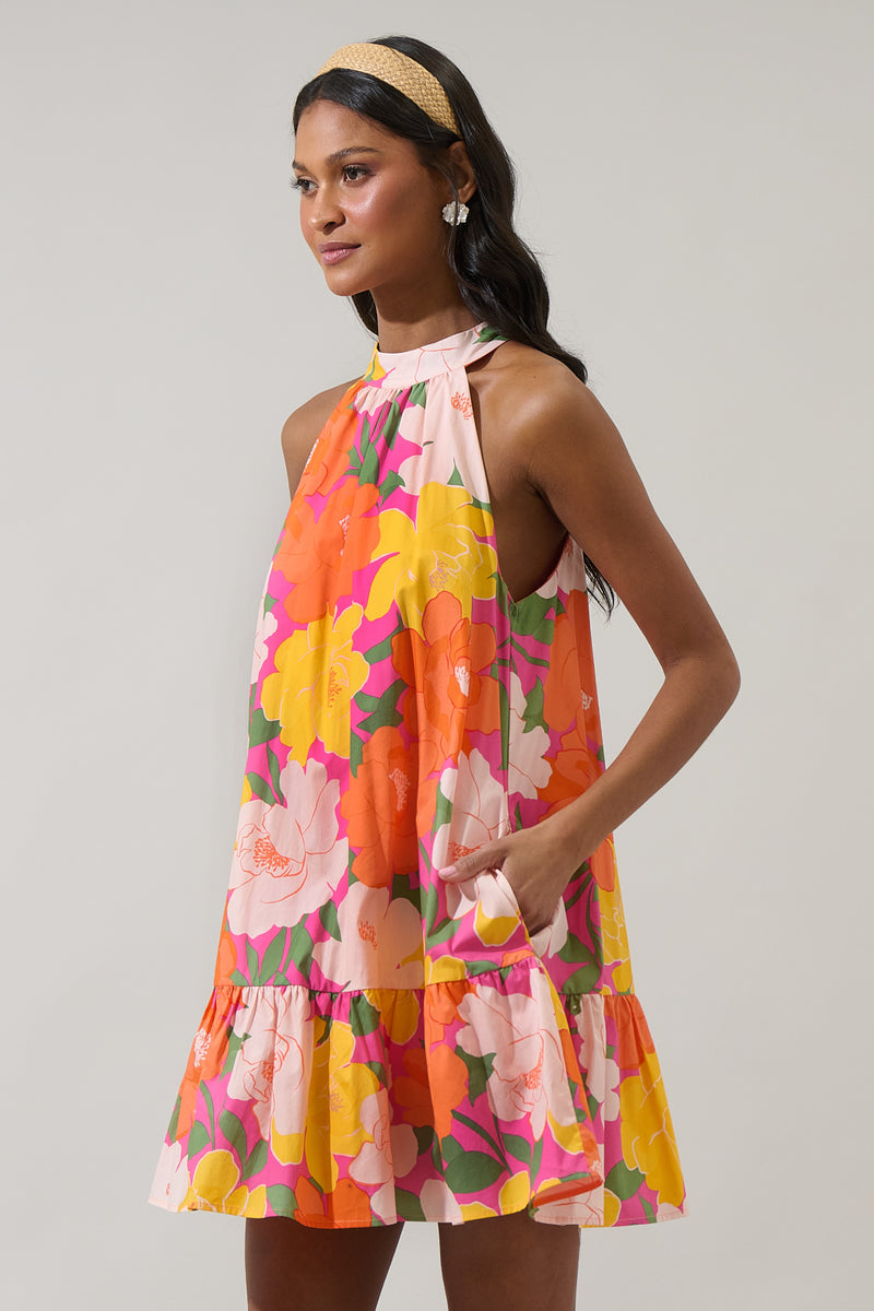miley halter dress