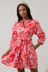Hazen Floral Leola Shift Mini Dress