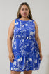 Mims Town Janis Wrap Mini Dress Curve
