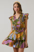 Lilburn Tropics Clifton Tiered Ruffle Dress
