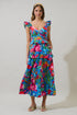 Naima Floral Truth Tiered Maxi Dress