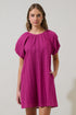 Tove Eyelet Mory Shift Mini Dress