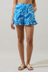 Canton Tropics Daniela Ruffle High Waisted Shorts