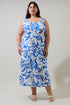 Ronan Floral Troy Maxi Dress Curve