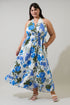 Zurie Floral Niam Smocked Midi Dress Curve