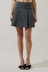Giany Pleated Mini Skirt