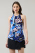 Jabi Floral Myla Asymmetrical Top