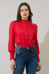 Henricka Ruffle Button Down Top