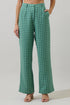 Levana Houndstooth Noemy Pleated Pants