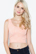 Sleeveless Scoop Neckline Tank Top