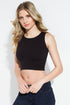 Solid Longer Cropped Tank