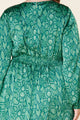 Gwendolyn Snake Print Eternal Midi Dress Curve