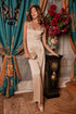 One and Only Satin Wide Leg Jumpsuit