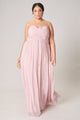 Beloved Ruched Sweetheart Convertible Dress Curve