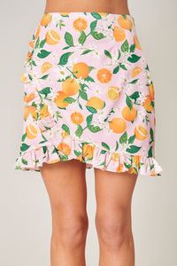 Clementine Ruffle Mini Skirt