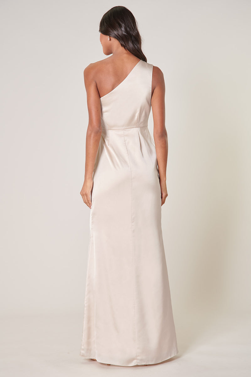 Prestige One Shoulder Asymmetrical Maxi Dress Sugarlips 