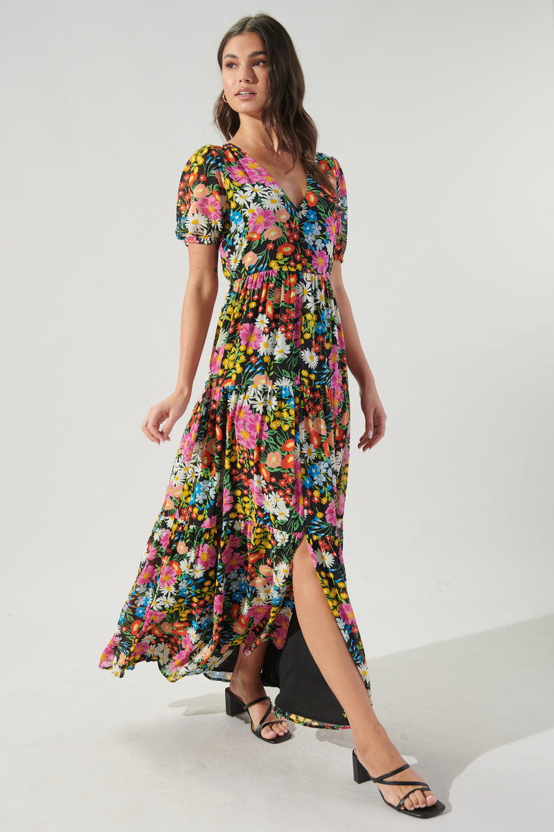 限定Sale! Herlipto Watercolor Floral Tiered Dress | rpagrimensura