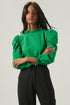 Go Getter Marla Ruffle Puff Sleeve Top