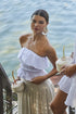Mar Vista Smocked Ruffle Tube Top
