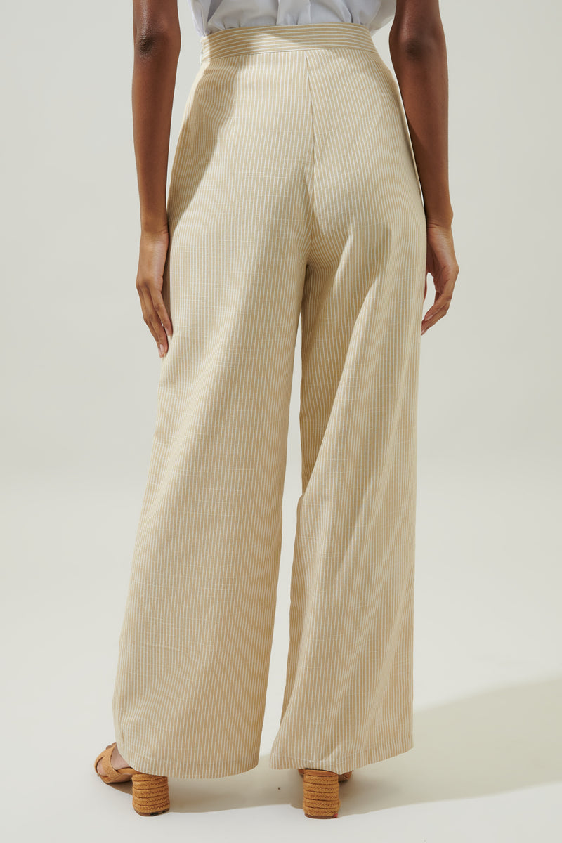 【2plan】Tough Stripe Wide Slacks B1720590673326_ef7b6811-7df2-