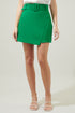 Chelsea Belted Mini Skirt