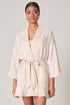 Shireen Ruffle Satin Robe