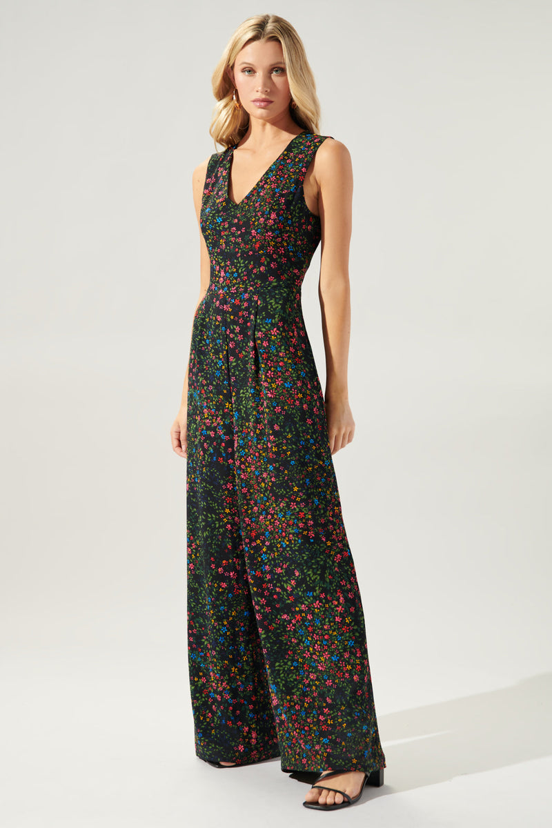 Garden State of Mind Larah Wide Leg Jumpsuit – Sugarlips