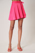 Shireen Satin Mini Wrap Skirt