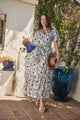 Ralston Floral Valery Button Down Maxi Dress