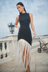 Gigi Fringe Sleeveless Maxi Dress